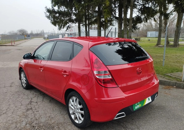 Hyundai I30 cena 16900 przebieg: 149081, rok produkcji 2010 z Płock małe 154